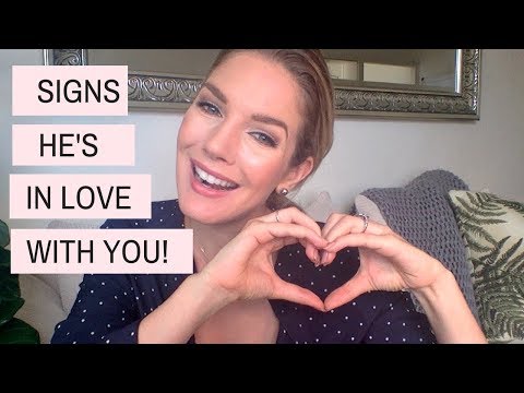 How to tell he's in love with you | Signs that he loves me. #askRenee