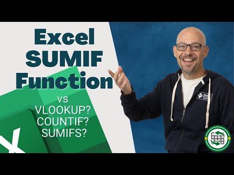 Excel How To: SUMIF Function