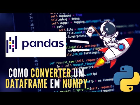 Como converter um Dataframe para um Numpy usando (to_numpy() e também .values)