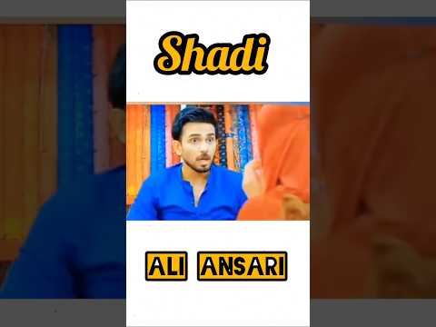 Ali Ansari Shadi amazing funny #aliansari #danishtaimoor #foryou