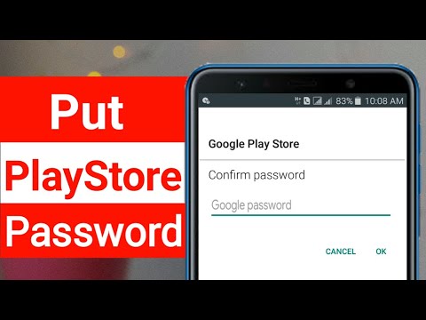 How to Put Password on Playstore App Purchases!! 2021