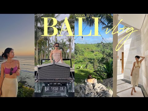 BALI VLOG PART 2 | exploring Ubud & Uluwatu, best places to visit in Bali, & bamboo airbnb tour