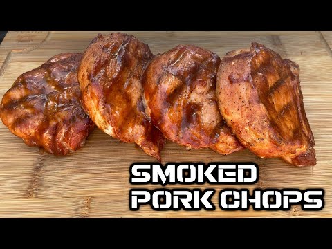 Smoked Pork Chops | Smoked BBQ Pork Chops | @CharGriller 980