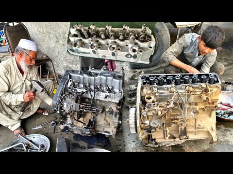 80 year old man Restoration Hyundai 3 Cylinder Diesel Engine |Amazing& Complete Process