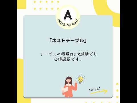 #15「インテリアコーディネーター1次試験 プチ問題」