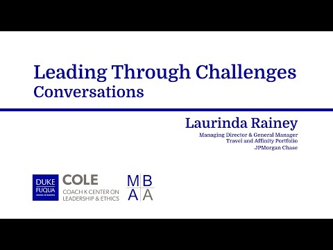 COLE-MBAA Leading Through Challenges Conversations with guest speaker: Laurinda Rainey