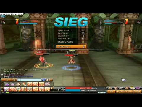 [HD] Dragonica Buggy PvP - Pirat (Paladin) VS Stratege (Grenadier)