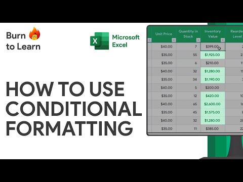 How to use Conditional Formatting in Excel | Excel Tutorial #exceltutorial #freeofficetutorial