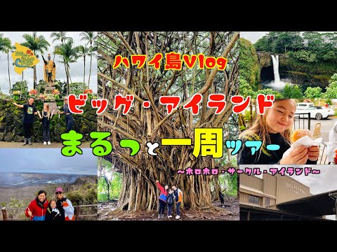 🌴ハワイ島Vlog #10🌴ハワイ島一周ツアー『ホロホロ・サークル・アイランド・ツアー』に参加してきた！