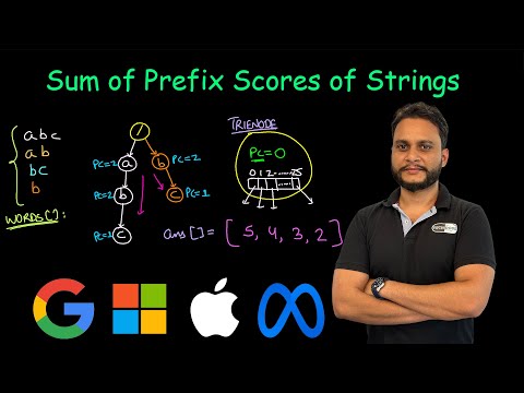 Sum of Prefix Scores of Strings