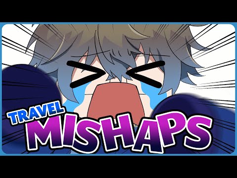 Train missed!! | Animated Comic (Luxiem NIJISANJI EN VTuber Moments)