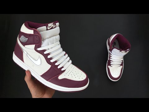 HOW TO BAR LACE NIKE AIR JORDAN 1 HIGH | Laces style