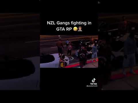 New Zealand gangs in GTA || tiktok clip