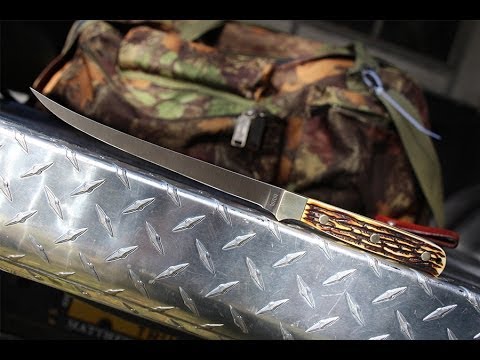 Legendary Uncle Henry 167UH Large Fillet Knife -- Best Fillet Knife w Staglon Handle