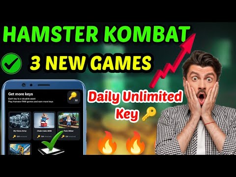 Hamster kombat new games launched | Hamster kombat playground get more keys 🔑 | Hamster my games