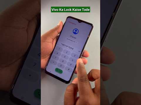 vivo phone ka lock kaise tode | #unlockallmobile *#813 not working #shorts