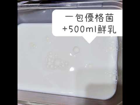 家酪優MESO常溫優格菌開箱／自製水果優格