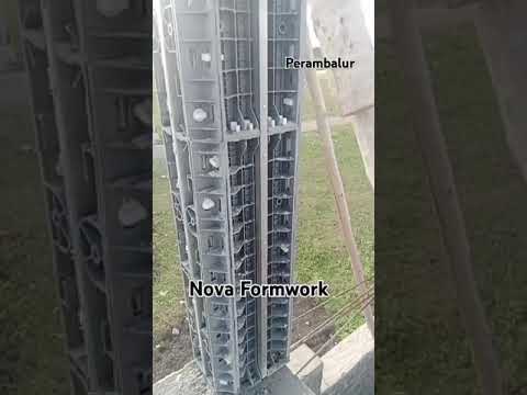 Efficient Column Concrete with NOVA Plastic Formworks | Sustainable Construction Solutions