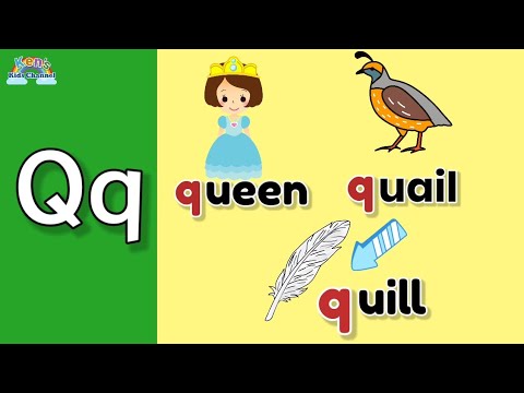 Letter Qq | Learn to Write the Letter Qq | Objects Beginning with the Letter Qq