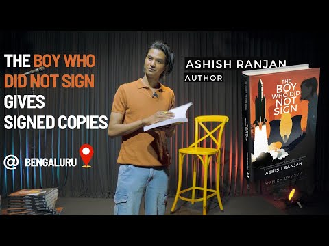 Ex-ISRO scientist tells his story | The Boy Who Did Not Sign | Author Ashish Ranjan