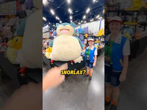 I Found Giant Snorlax Pokemon Plush