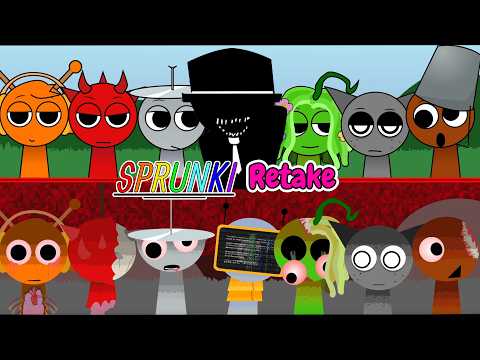 Sprunki: Retake // New Version // Black – New Animation █ Incredibox █