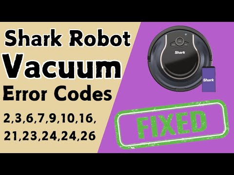 Error Codes, Their Meanings and Solutions on Shark AI Ultra Robot Vacuum Cleaner | Devicessetup