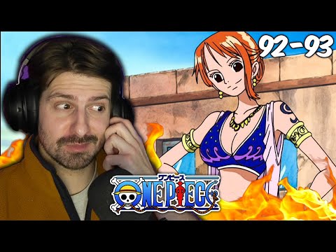 ONE PIECE REACTION - Alabasta Arc - Episodes 92 & 93