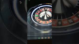 Made $180 in a minute 6 Black numbers Roulette Strategy First Hit Split #roulette #casino #amc #win