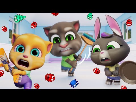 Nasty Little Bugs Hunt 🐛🐞 | Talking Tom Shorts - Cartoon For Kids