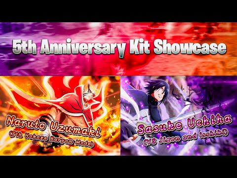 NxB NV : Naruto (Baryon Mode) And Sasuke (Vs Jigen And Isshiki) Kit Showcase 🔥🔥 NxB 5th Anniversary