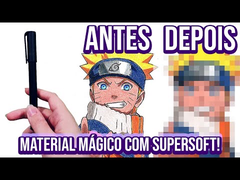 MATERIAL MÁGICO para MELHORAR seus DESENHOS COM LÁPIS DE COR