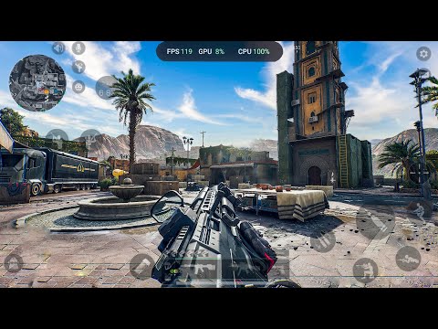 8GB RAM ANDROID 120FPS DELTA FORCE MOBILE GAMEPLAY