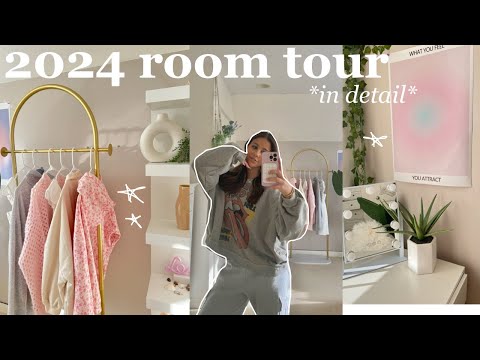 2024 AESTHETIC ROOM TOUR *pinterest inspired/cozy*