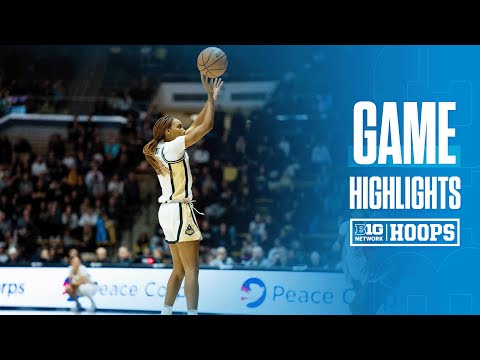 Indiana State at Purdue | Highlights | Big Ten Women's Basketball | 12/21/2024