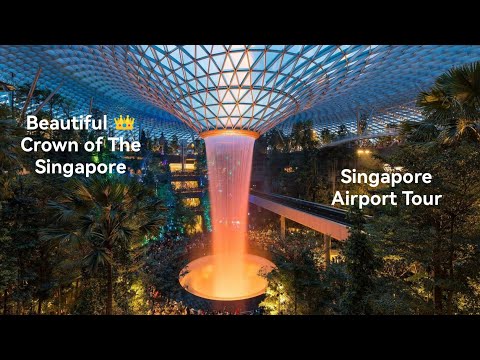 The Crown 👑 of the Singapore Jewel Changi Airport Tour / Changi Airport Singapore