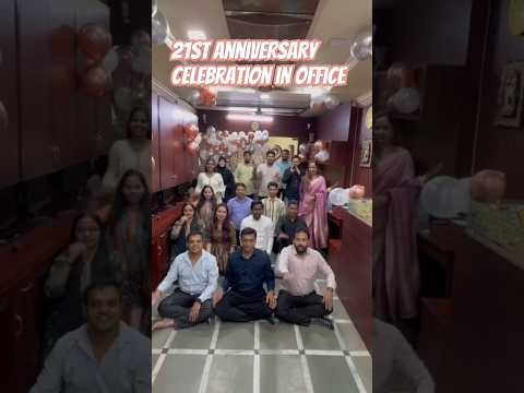 Anniversary celebration| Office anniversary| #shorts #anniversary #party #celebration ##ytshorts