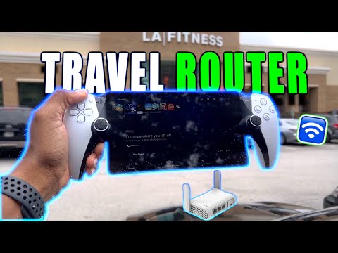 Using Playstation Portal & Travel Router Outdoors | Its Possible!