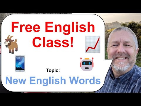 Let's Learn English! Topic: New English Words and Phrases 📱📈🐐