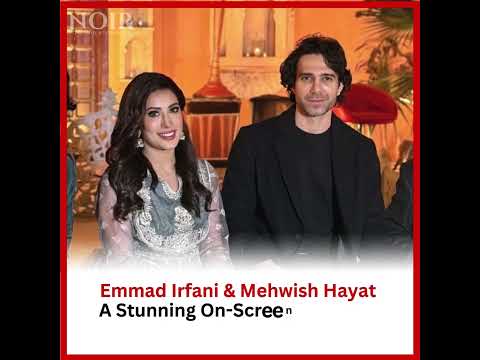 Emmad Irfani & Mehwish Hayat The Perfect Duo? Fans React!#EmmadIrfani #MehwishHayat #celebrity