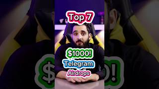 Top 7 #Telegram #Airdrops $1000 Free #telegramairdrop #newairdrop #freeairdrop