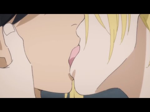 Ash x Eiji moment #3 - The sudden kiss