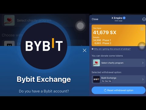 How to add $X Empire Deposit Address for ByBit users