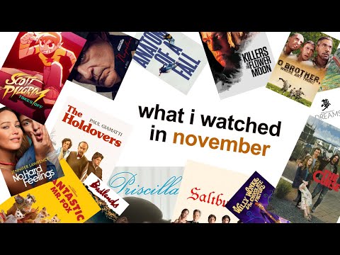 what i watched in november