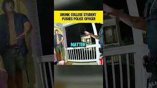 Bodycam Footage - Drunk 20-Year-Old College Student Pushes Officer and Gets Pepper Sprayed 2