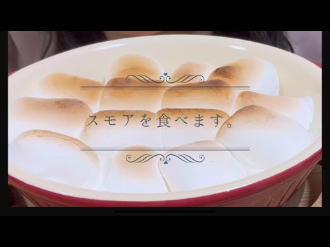 〈咀嚼音〉スモアを食べます。〈ASMR〉eating sounds