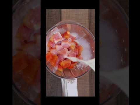 papaya juice #shorts papaya milk shake #youtuber #viral #trending #newrecipes #ytshort #papayasoap