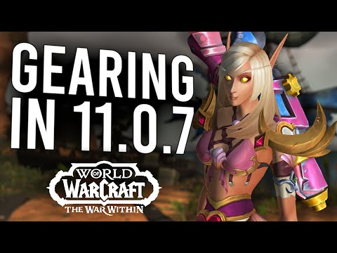 How To Gear Alt Characters In 11.0.7! Get 636+ iLvL FAST And EFFICIENTLY | The War Within