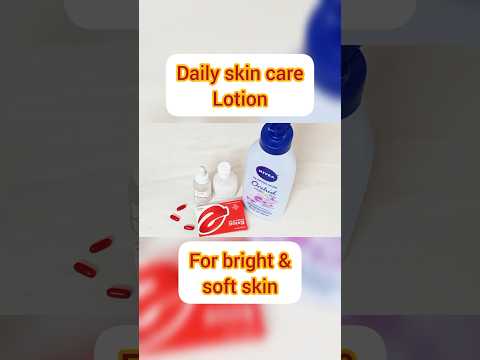 prepare your own everyday skin care lotion, #youtubeshorts #skincare #beauty #lotion #shorts