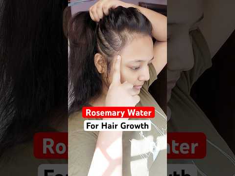 Rosemary Water for Hairfall & Hair growth #shorts #youtubeshorts